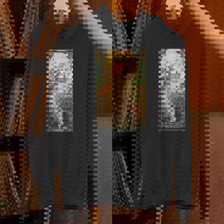 キャットタロットカード、サンタロットカード、アールヌーボーtシャツ パーカー