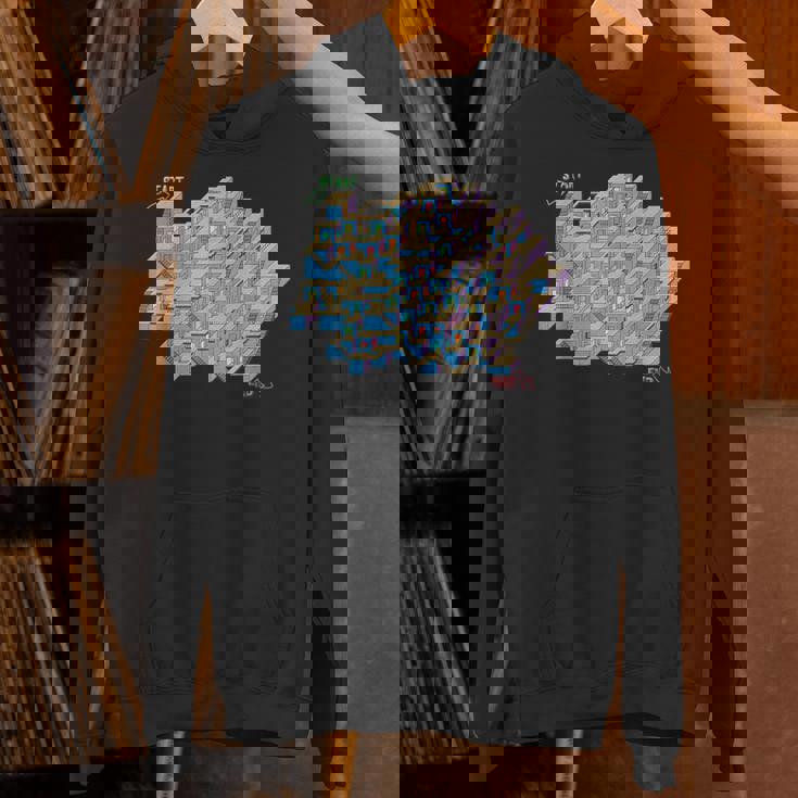 キューブ 迷路&迷路 パーカー