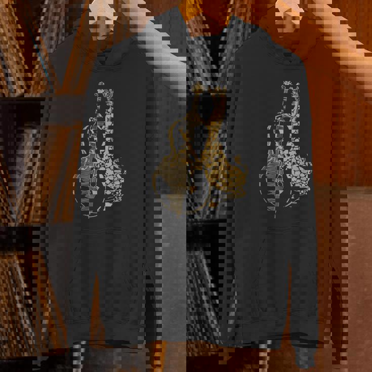 キリン 演奏 チェロ おもしろい 動物 チェリスト ロック ミュージシャン アート Hoodie