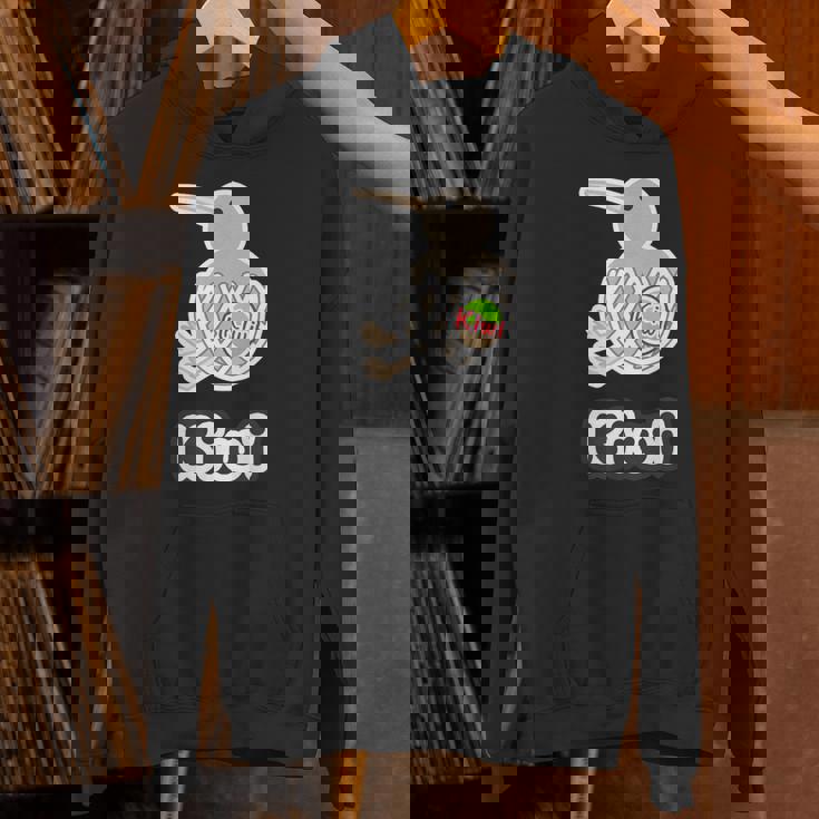 キーウィ《フルーツキャップ 果物ネット》【どうぶつフレンズ】鳥 動物 ゆるくて かわいい パーカー