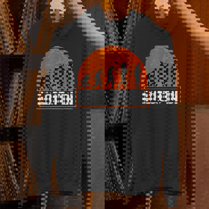 クラリネット奏者、面白いクラリネット 人類の進化 パーカー