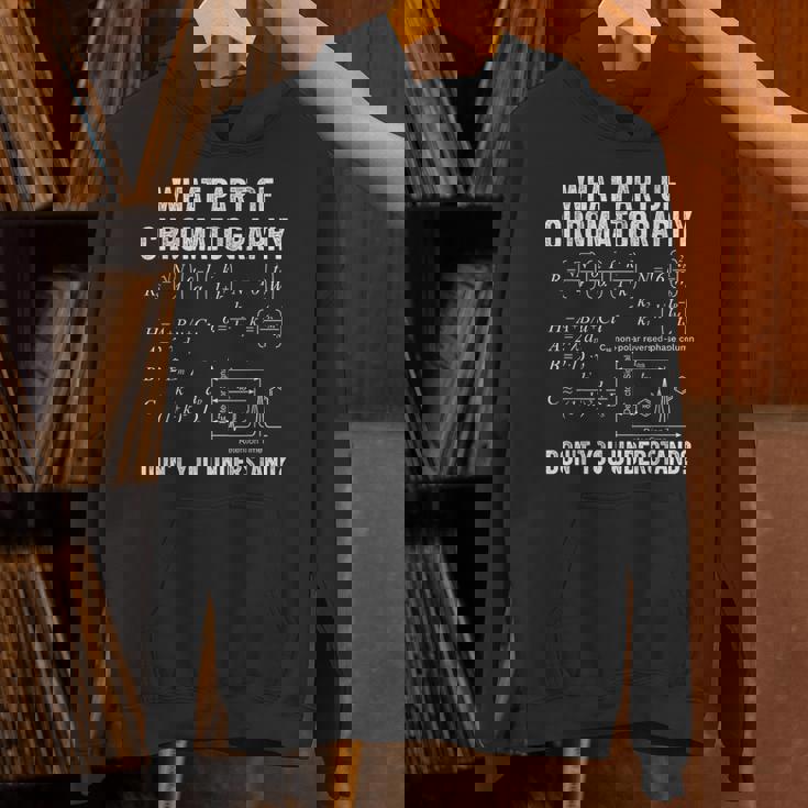 クロマトグラムとフォーミュラでクロマトグラフィーを理解する Hoodie