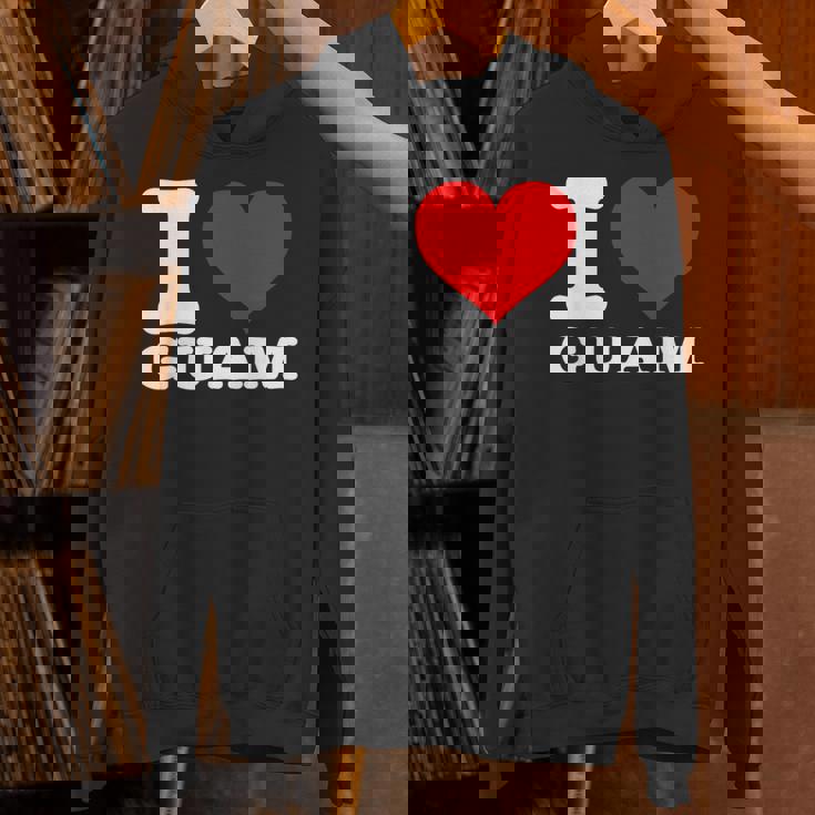 グアム I Heart Guam I Love Guam パーカー