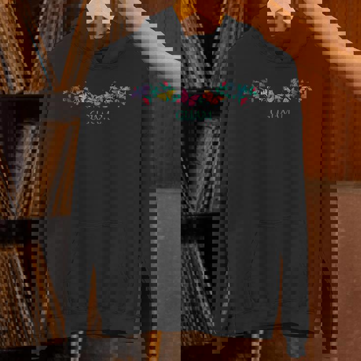 グアム お土産 蝶 花 グラフィック Hoodie