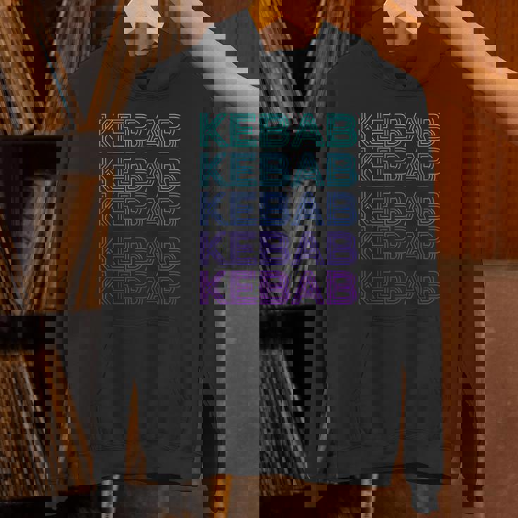 ケバブドーナーケバブケバップレトロ パーカー