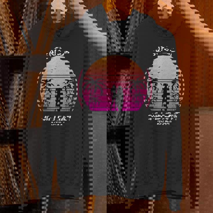 ゴールドコースト クイーンズランド州 オーストラリア サーフィン ギフト ヤシの木 スポーツ お土産 パーカー