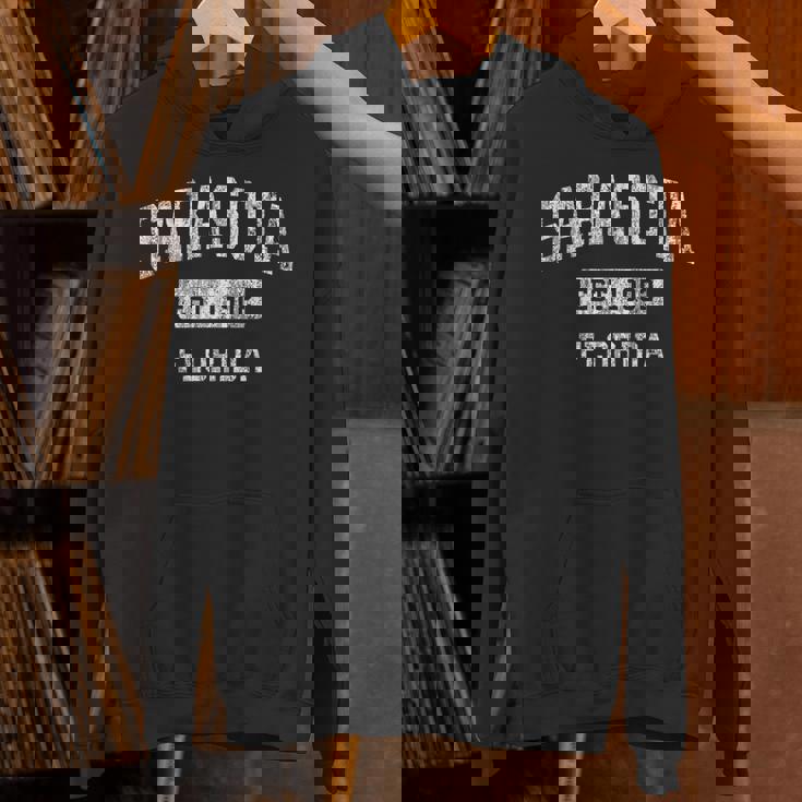 サラソタ フロリダ Fl ヴィンテージ 確立されたスポーツデザイン パーカー