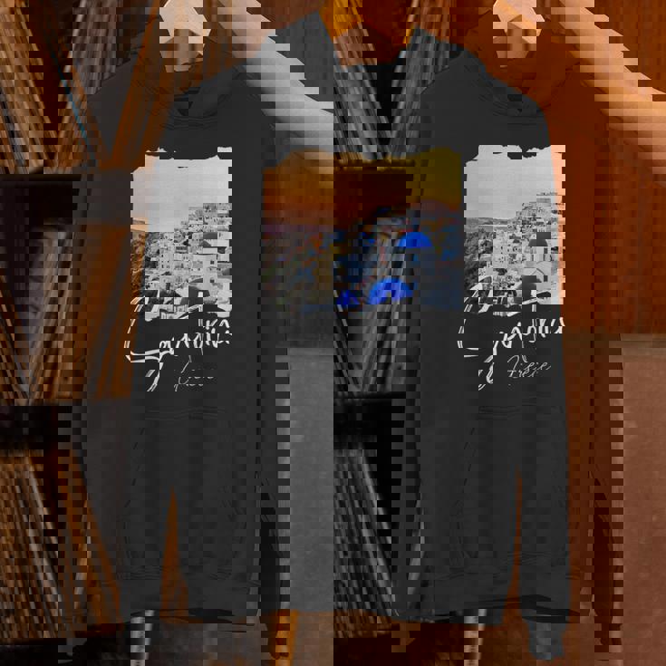 サントリーニ ギリシャ絵画 サントリーニ Hoodie