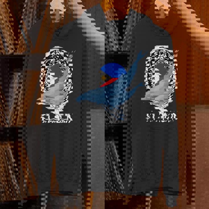 ザトウクジラ パラワン フィリピン 長袖tシャツ パーカー