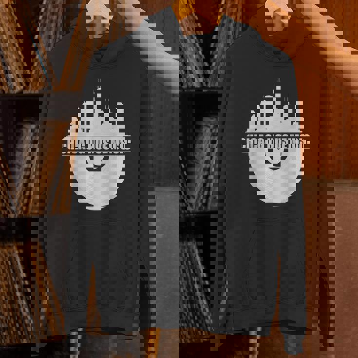 シカゴハウスミュージックシカゴスカイライン Edm Dj シカゴハウス パーカー