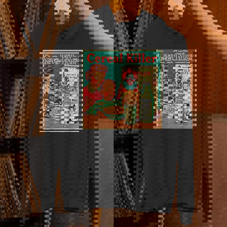 シリアル シリアル キラー 音声しゃれ ホラー コア ミッドセンチュリー パーカー