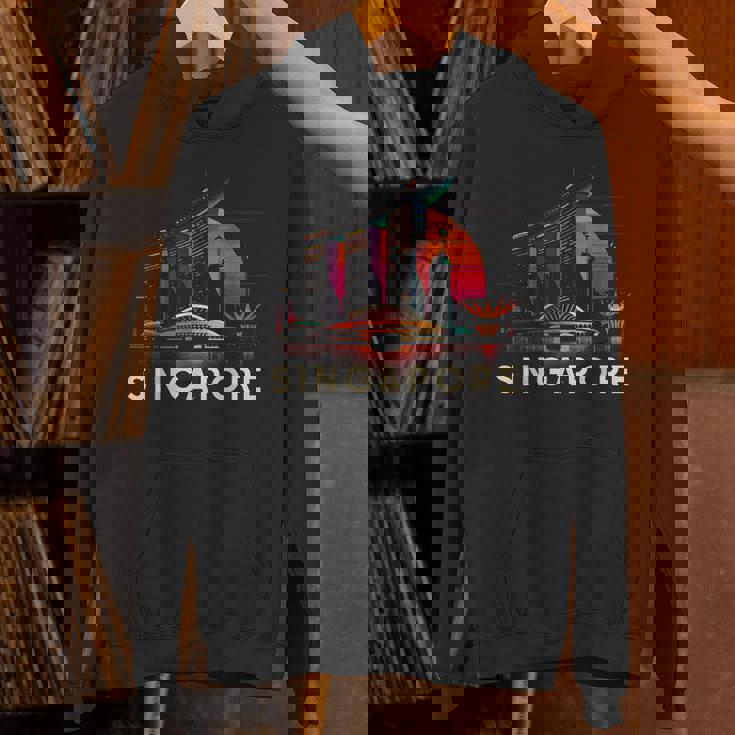 シンガポール市のランドマークビルのお土産 パーカー