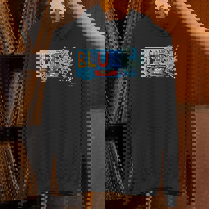 ジュラシック・ワールド Blue Cute Illustlation パーカー