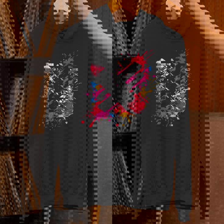 スケートボード ストリートアート スケートボード ファン パーカー