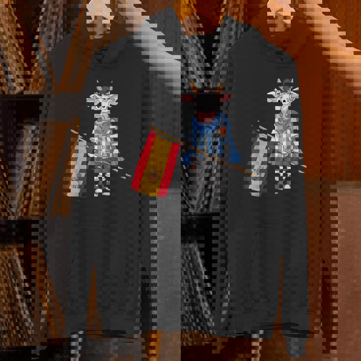 スペイン牛のファン パーカー