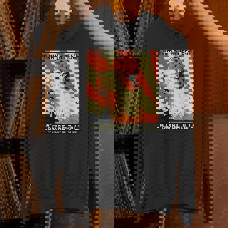 ソ連共産主義カピバラソビエト民衆への友 Hoodie