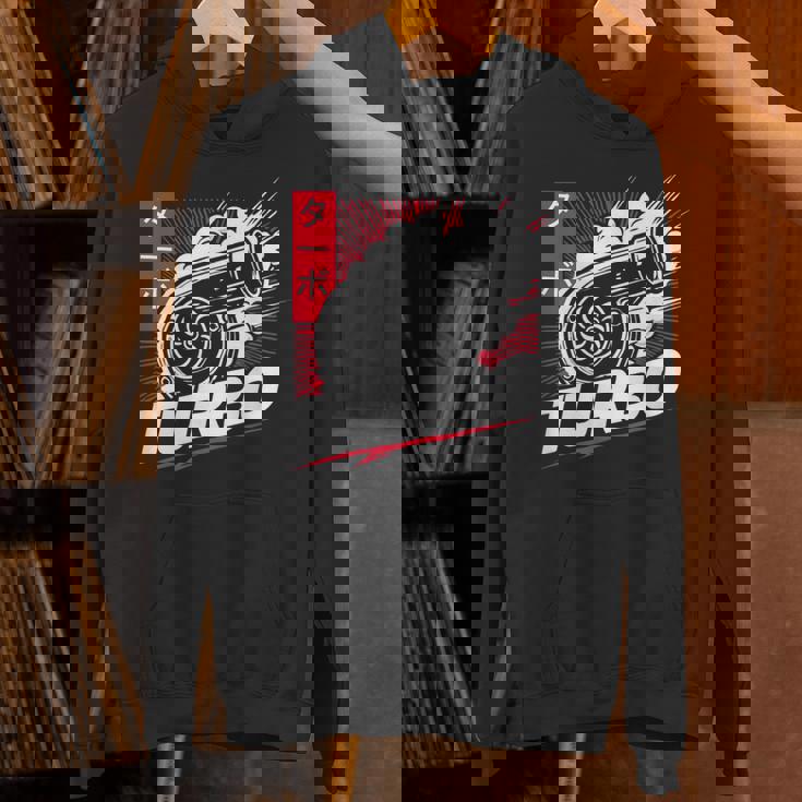 ターボターボチャージャー 日本語レタリング 日本スタイル パーカー