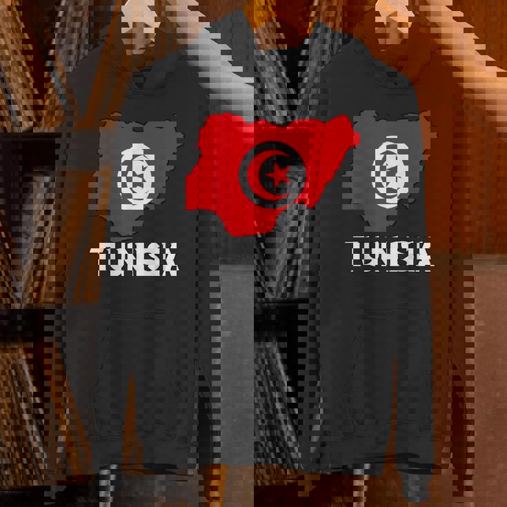 チュニジア国旗 地図 チュニジアのルーツ チュニジア プライド チュニジア パーカー