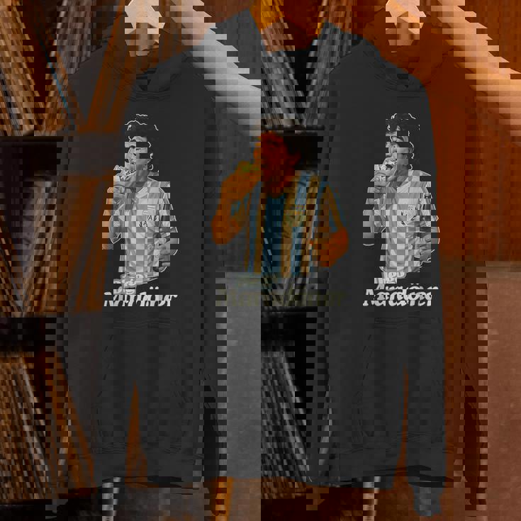 ディエゴ・マラドーナー X デリシャス ドニ ミーム ドナー ケバブ好き パーカー