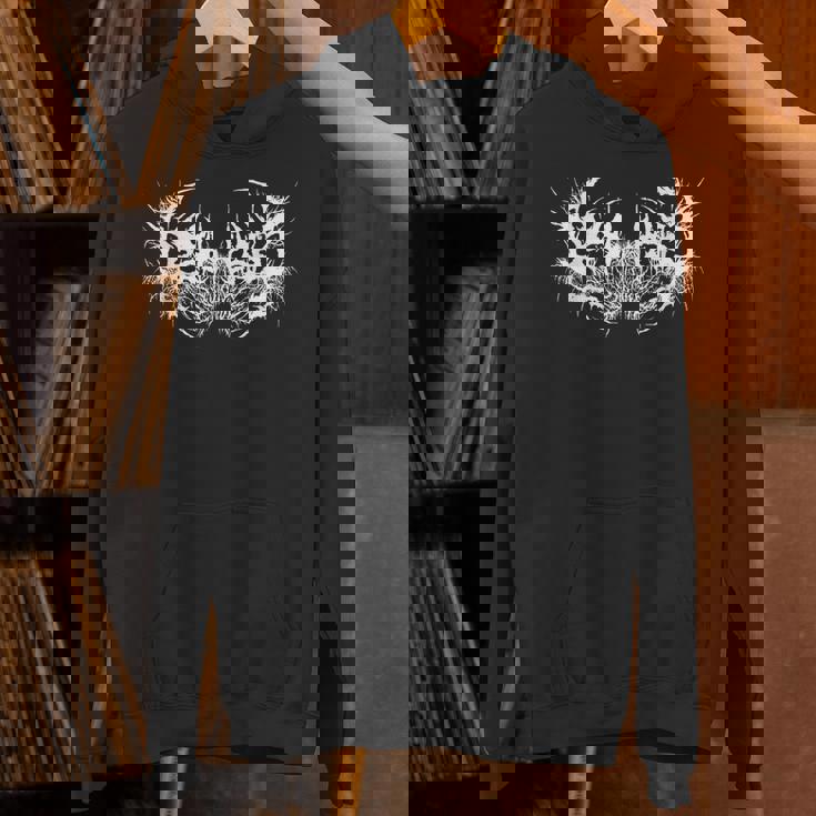デスメタル ロゴ シンボル フォント Hoodie