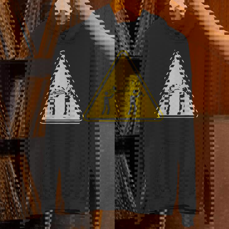 トランペット注意面白いトロンボーン奏者 Hoodie