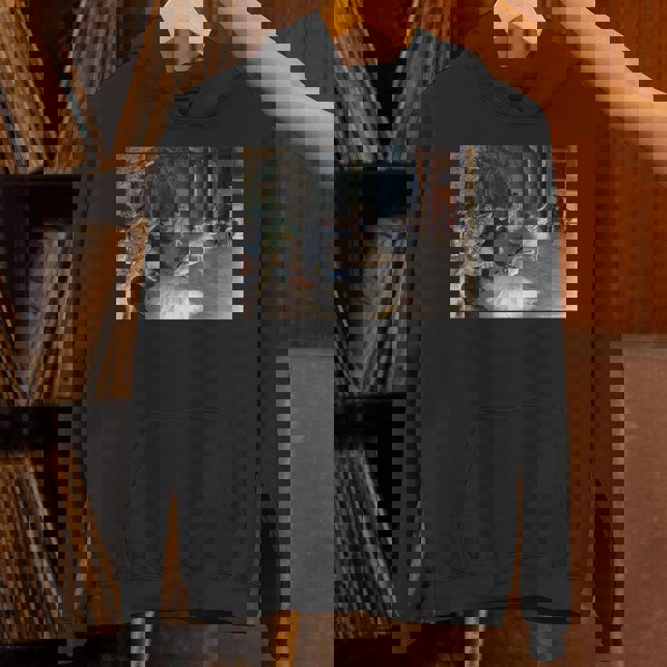 ドガ 舞台上でのリハーサル 現代美術 絵画 Hoodie