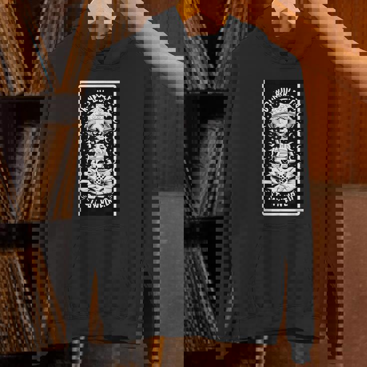 ドリンクタピオカティーステイウィアードエイリアン パーカー