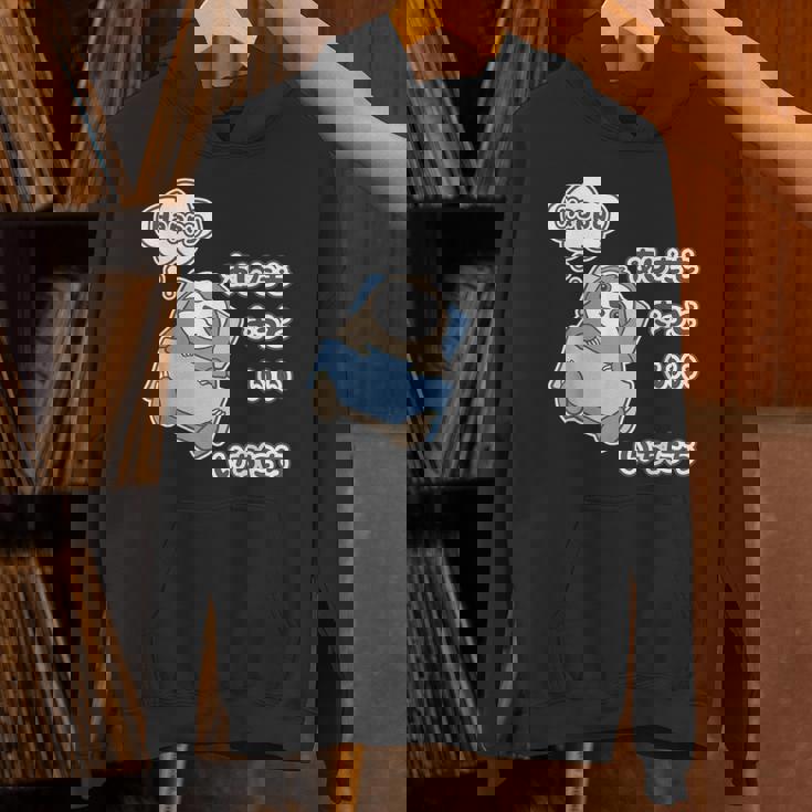 ナマケモノ さん『あしたも きっと いい いちにち』【どうぶつフレンズ】動物園の生き物 イラスト Hoodie