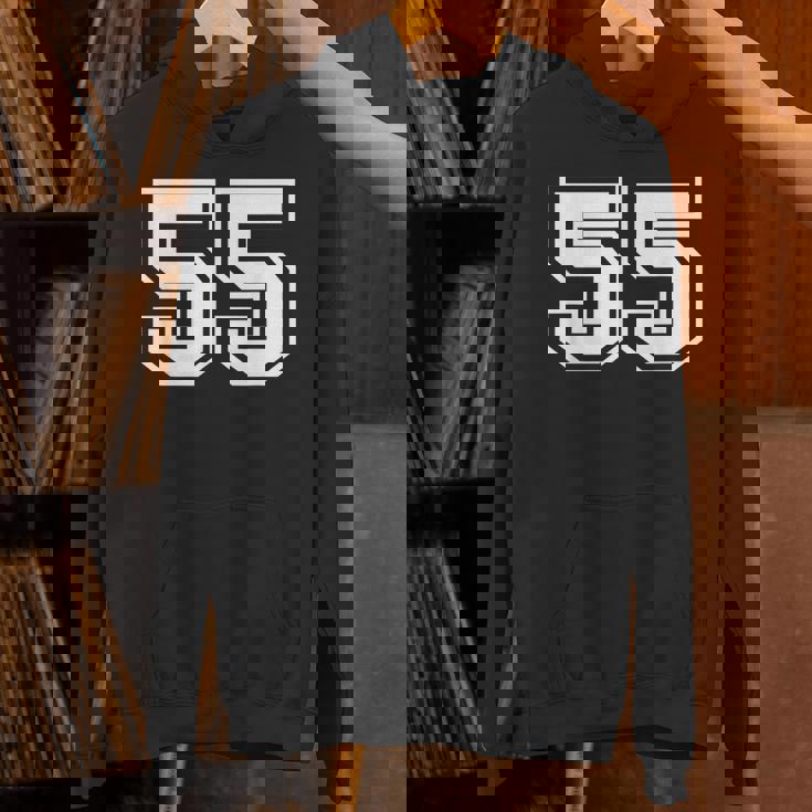 ナンバー55 スポーツジャージ ラッキーお気に入り番号 パーカー