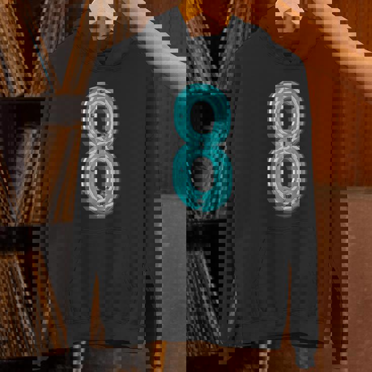 ナンバー8 、ファニーナンバーエイトtシャツ Hoodie