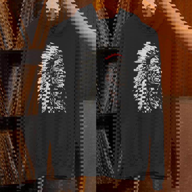 ネイティブアメリカン インディアン マルチカラー ビンテージデザイン パーカー