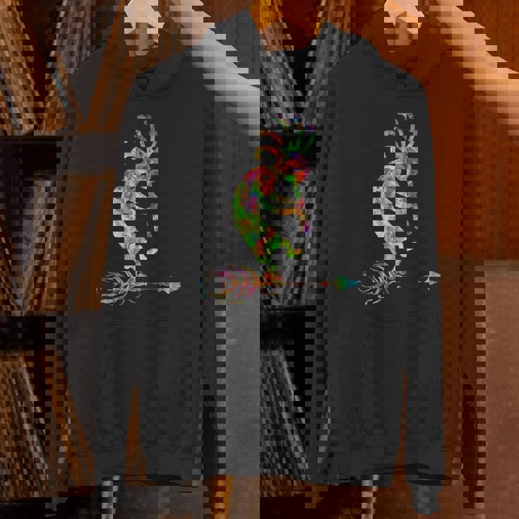 ネイティブアメリカン ココペリ 羽付き 1 ファンファン ファン パーカー