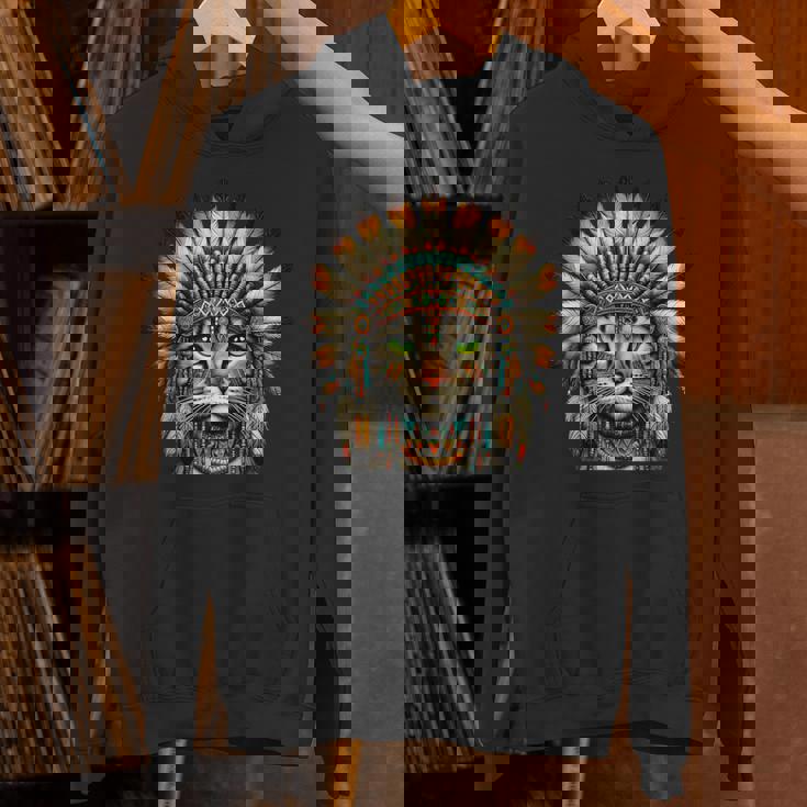 ネイティブインディアン 猫 子猫 ネイティブアメリカン インディアンフェザー パーカー