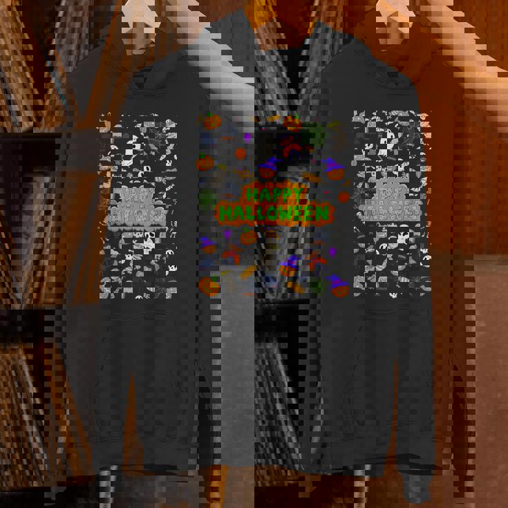 ハッピーハロウィンのレトロな怖いかわいい不気味なギフト Hoodie