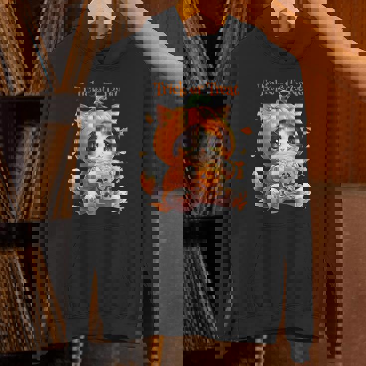 ハロウィン わがまま猫 ねこ ラーメン好き かわいい おもしろ マンガ パーカー