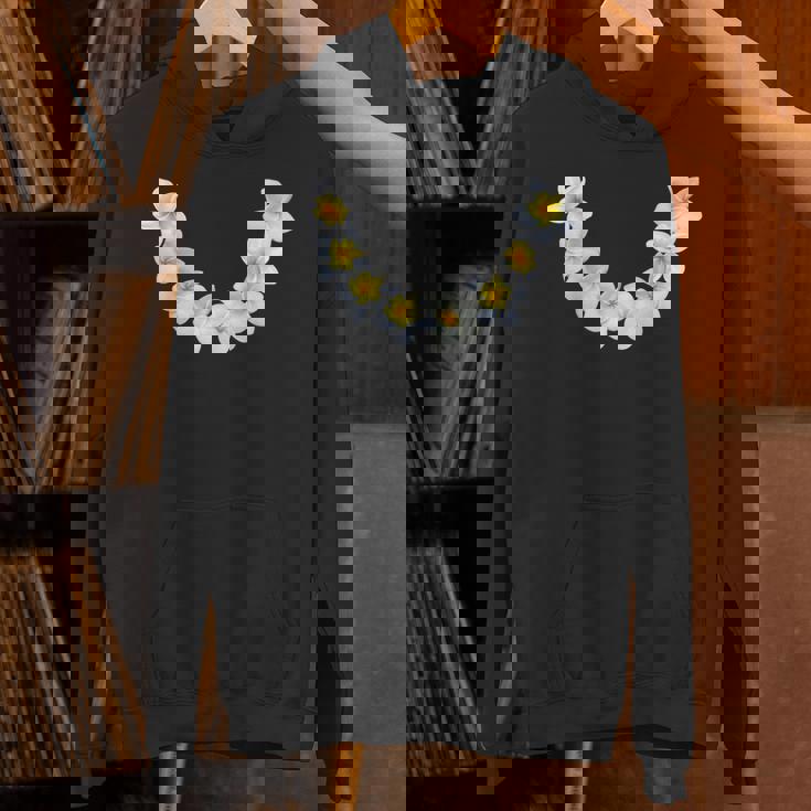 ハワイアンお土産 フラ・ルアウ プルメリア・レイ パーカー