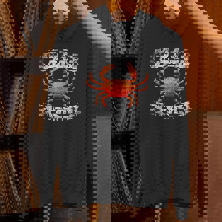 ハンティング メンズ ボーイズ キッズ カニ パーカー