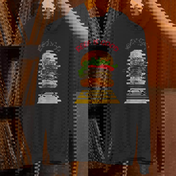 ハンバーガー 横断歩道 パーカー