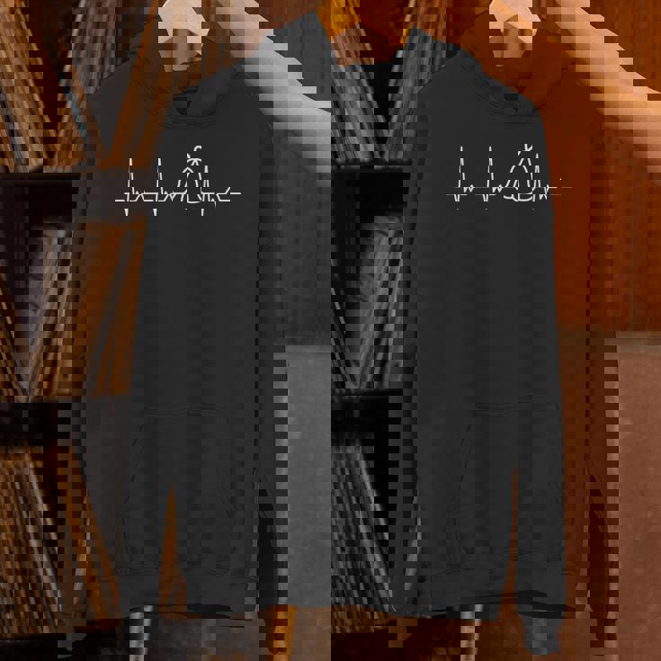 ハートビート サウナ サウナ好き サウナハット テントサウナ 外気浴 整う サウナハイ サウナトランス おもしろ Hoodie