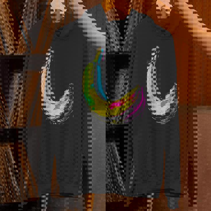 バナナ フルーツ モチーフ イラスト アート バナナ パーカー