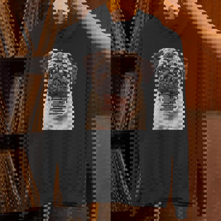 パグチョコレート パーカー