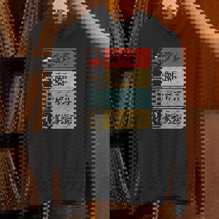 パチンコtシャツ 滑稽 日本のゲーム パーカー