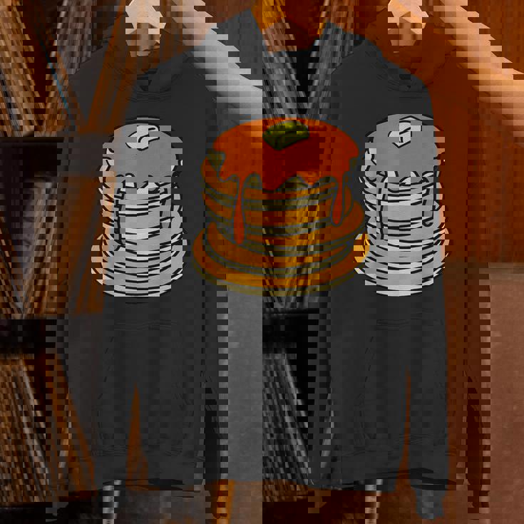 パンケーキとシロップ パーカー