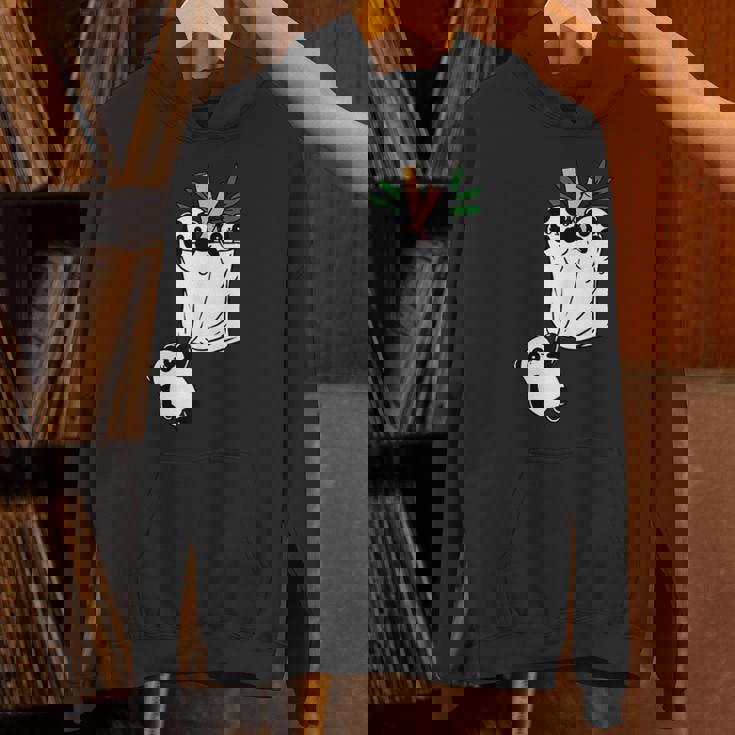 パンダのポケットに入ったパンダ パーカー