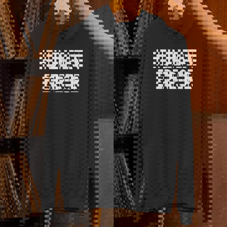 ヒューマンエラー パーカー