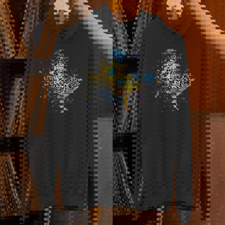 ヒョウモントカゲモドキ 水彩画 爬虫類飼育員 ヤモリ 扇子 パーカー