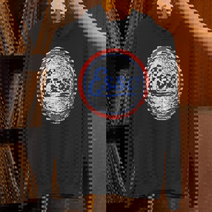 ビンテージ Esso ガソリンスタンドサイン パーカー