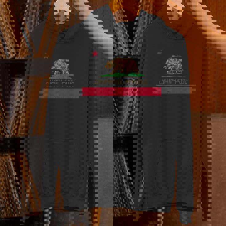 ビンテージ1846年カリフォルニアベアリパブリックカリフォルニア州旗 Hoodie
