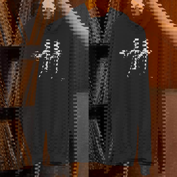 フィロ-フィクション-ニーチェ＆フロイト-映画パロディギフト パーカー