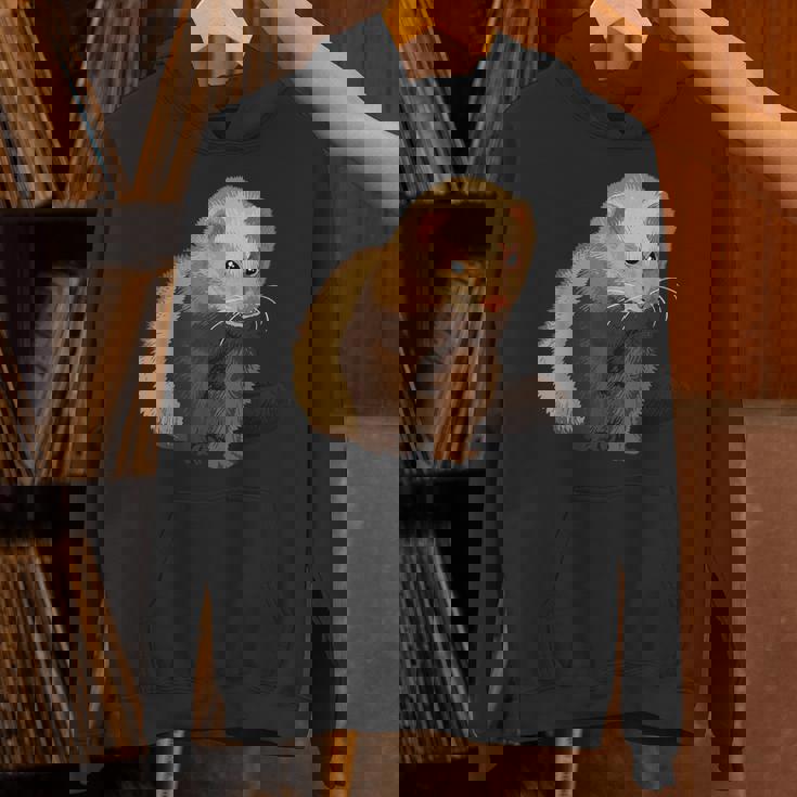 フェレットオーナーペットフェレット パーカー